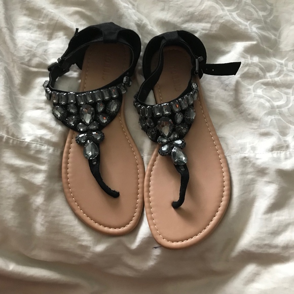 torrid black sandals